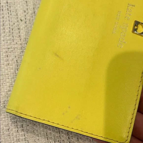 Kate Spade Lemon Yellow Wallet - Picture 5 of 8